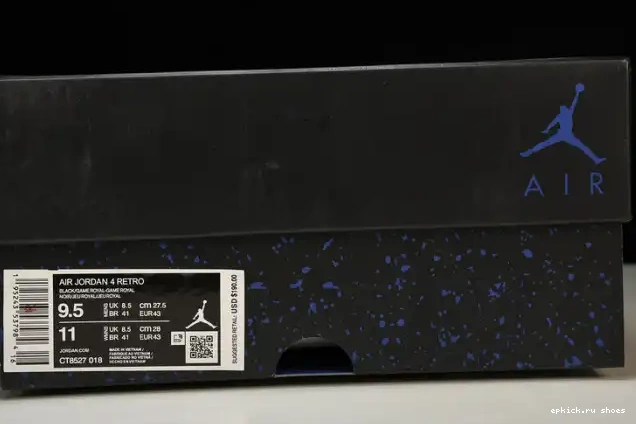 Cheap Game Jordan Retro Black Royal 4 CT8527-018 0622